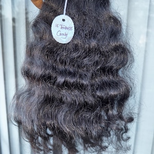 Raw Indian Curly Human Hair (Bulk)