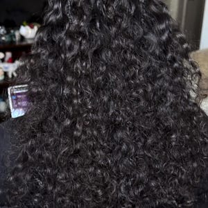 Raw Indian Curly Human Hair (Bulk)