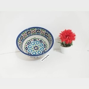 morocco dinnerware, salad bowl 100% handmade, Ceramics salad bowl
