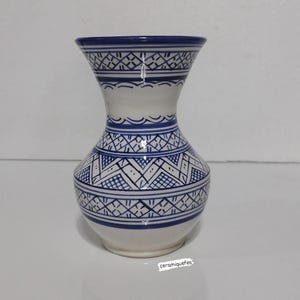 Vase for decoration / Vase for flower / Art Deco vase / Moroccan art vase / Large pottery vase / Set of vases / Flower vase