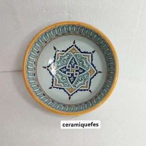 morocco dinnerware, salad bowl 100% handmade, Ceramics salad bowl