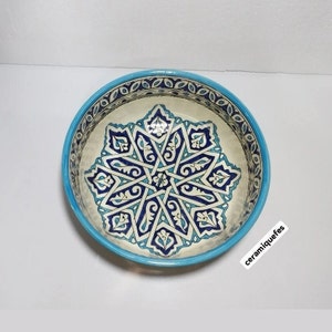 morocco dinnerware, salad bowl 100% handmade, Ceramics salad bowl