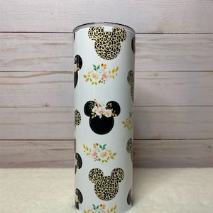 Mouse Tumbler, 30oz, 20oz, Mouse Cup, With Straw, Insulated Hot or Cold