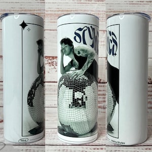 Styles Tumbler, 20oz, 30oz, One Direction Cup, With Straw, Insulated Hot or Cold