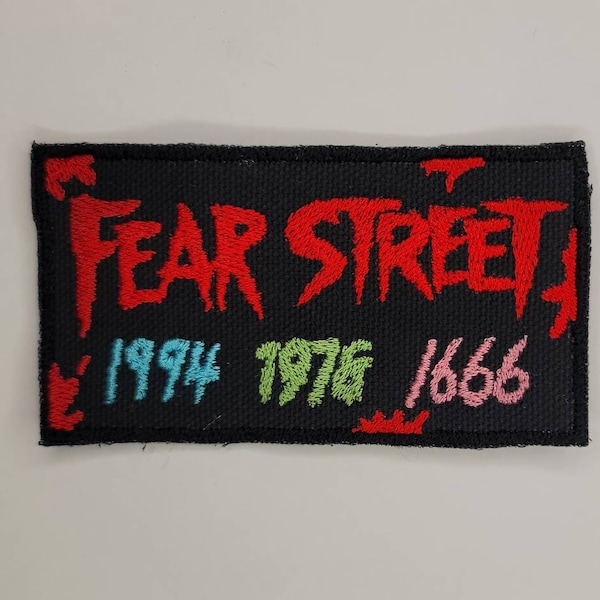 Fear Street - Embroidered Sew-On / DIY Patch