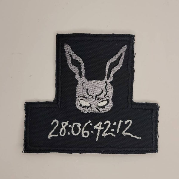 Donnie Darko - Frank - Embroidered Sew-On / DiY Patch
