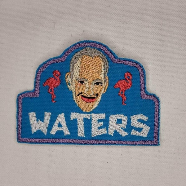 John Waters - Embroidered Sew-On / DIY Patch