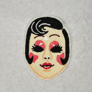 The Strangers - Pin Up Girl - Embroidered Sew-On / DIY Patch