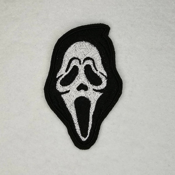 OG Mask - Scream 6 Inspired - Embroidered Sew-On / DIY Patch