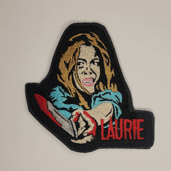 Halloween - Laurie Strode - Embroidered Sew-On / DiY Patch