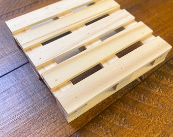 Wooden Pallet Coaster (No Stain)