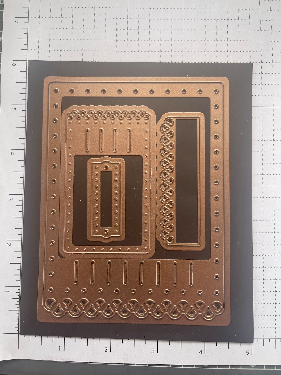 Price Reduced Spellbinders S5135 Nestabilities Card Creator A2 Fancy