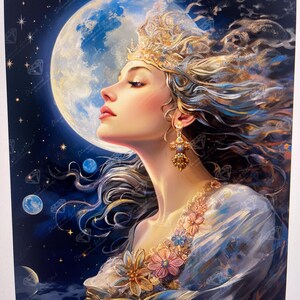 Queen of the Night Diamond Painting by Diamond Art Club NEW - Etsy