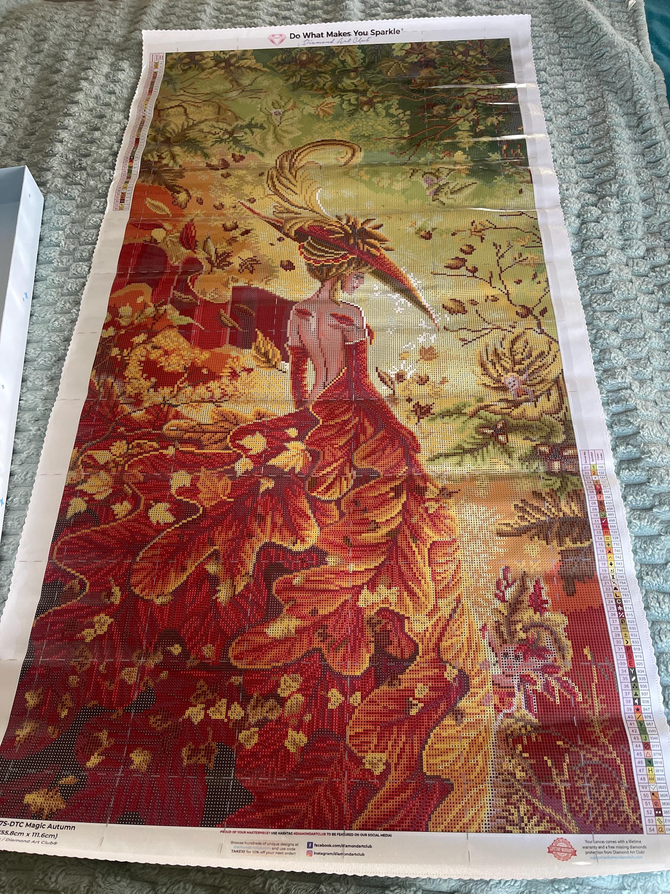 Destash Magic Autumn Diamond Painting From Diamond Art Club - Etsy