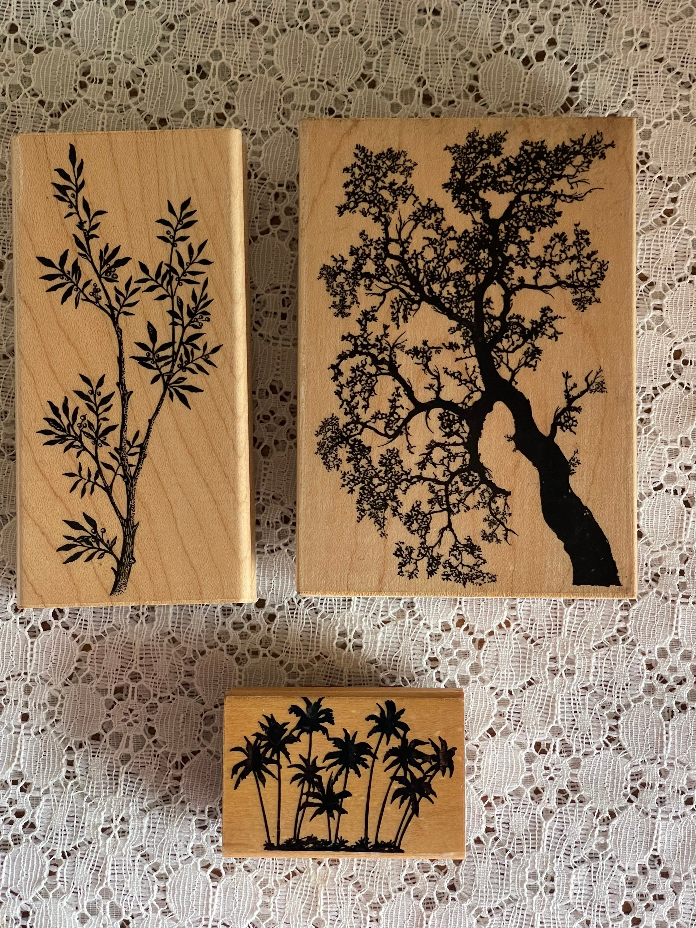 Stampscapes Wood Mount Stamps Destash16 Beautiful Stamps Etsy