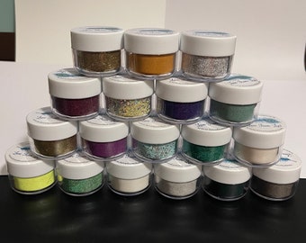 Destash Huge Bundle of Love From Lizi Embossing Powders!