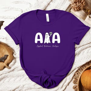 ABA Halloween Shirt, Boohavior Analysis Bella Canvas, BCBA Halloween t-shirt, Behavior Therapist Tee, Behavior Technician Tshirt