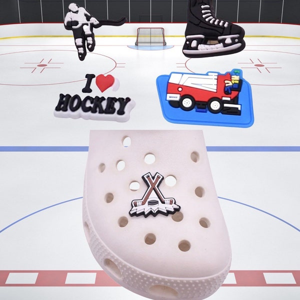 Hockey Croc Jibbitz Etsy Canada