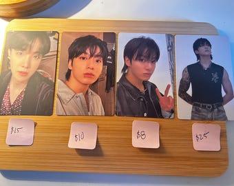 Official BTS V Kim Taehyung Photocards - Etsy