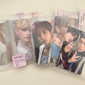 TXT OFFICIAL Photo cards Freebies Included