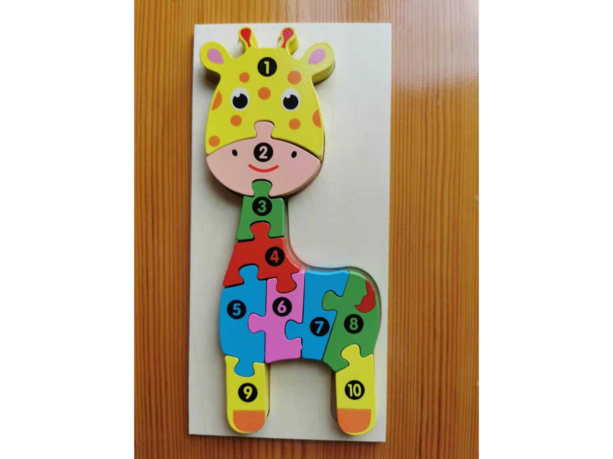 Wooden 3D Puzzles Montessori Game Toys Children Wood Jigsaw Puzzle ...
