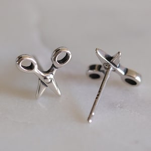 Functional Folding Mini Scissor Earrings - Cute and Quirky for