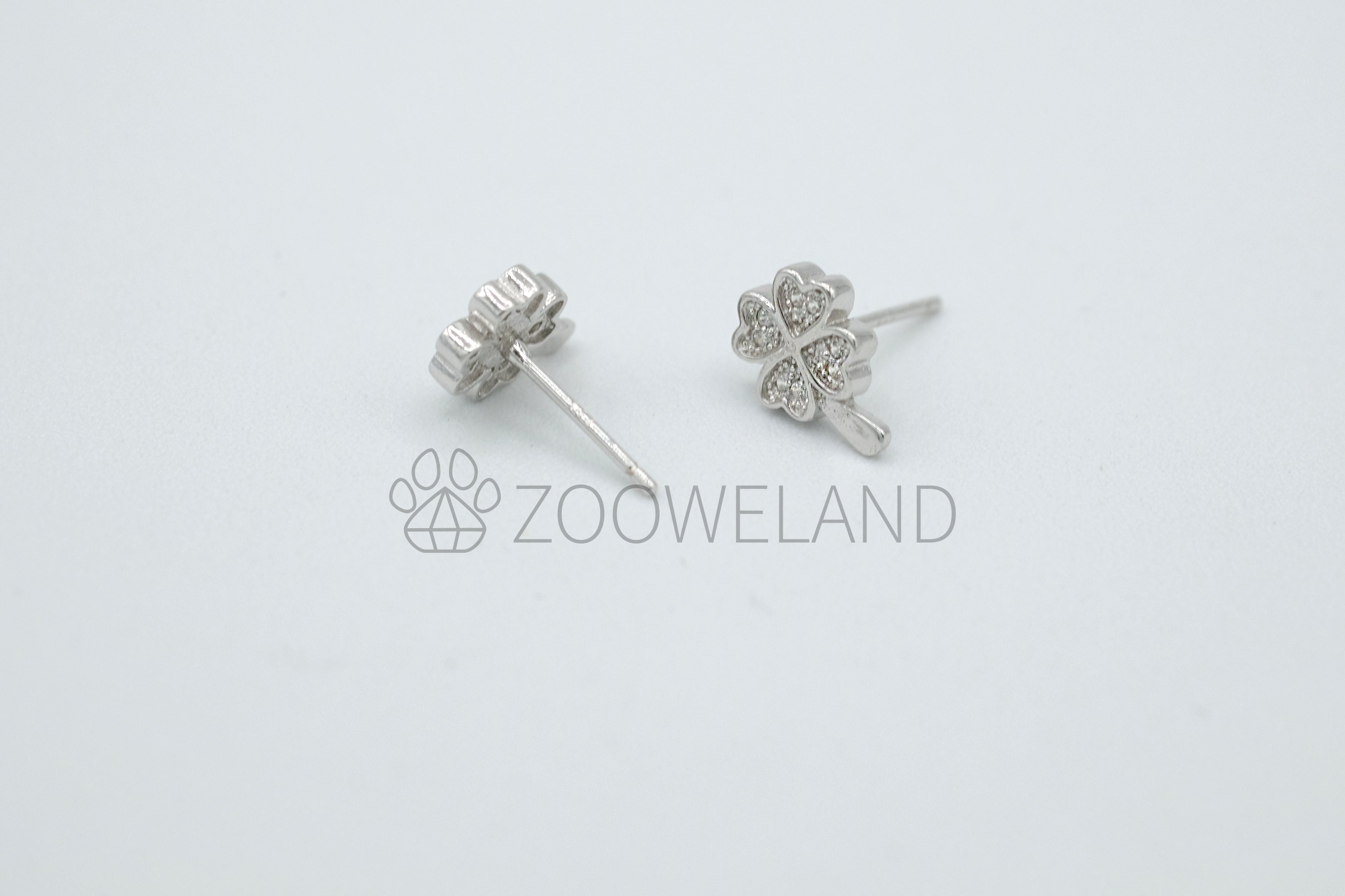 ☆【STONE HENgE】☆4K Four Leaf Clover Earrings☆ピアス☆ ☆【STONE HENgE】☆4K Four Leaf Clover Earrings☆ピアス☆