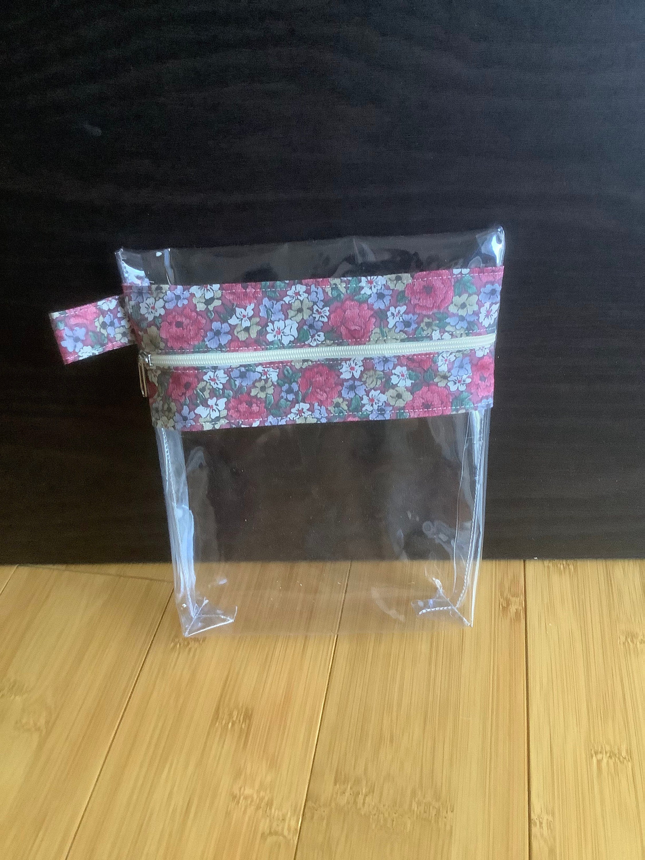 TSA Clear Bag, Airport Security Fastener Pouch, Vinyl Pouch Etsy