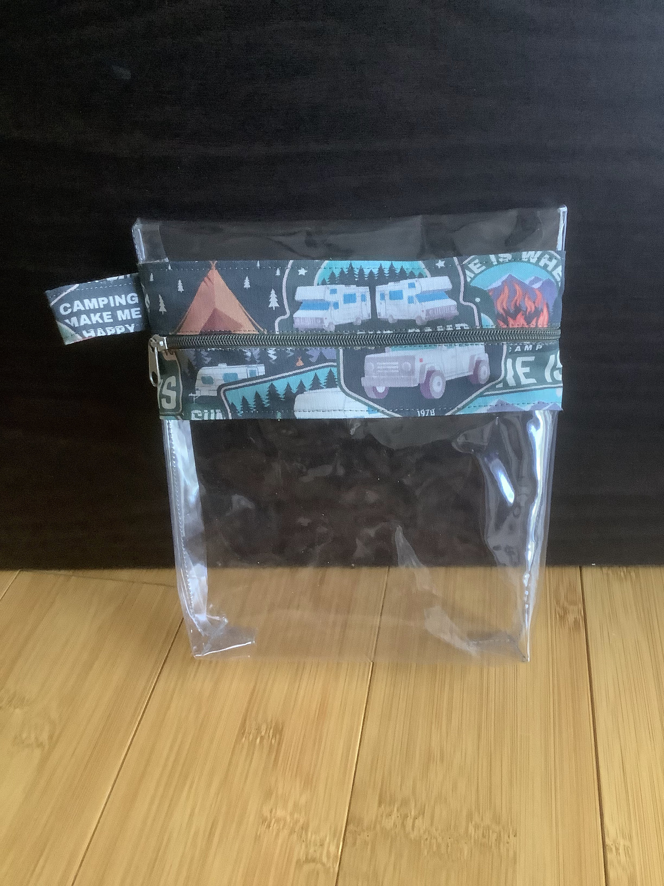 TSA Clear Bag, Airport Security Fastener Pouch, Vinyl Pouch Etsy