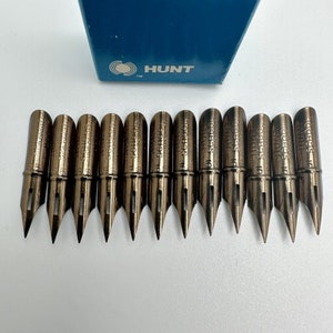 Speedball Hunt Artists&#39; Pen Nibs No. 56 - of 12 New (no box, from bulk)