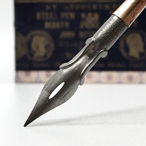 Antique John Mitchell&#39;s 688 M CLASSICAL Pen Nib Vtg Calligraphy Dip Pen Nib