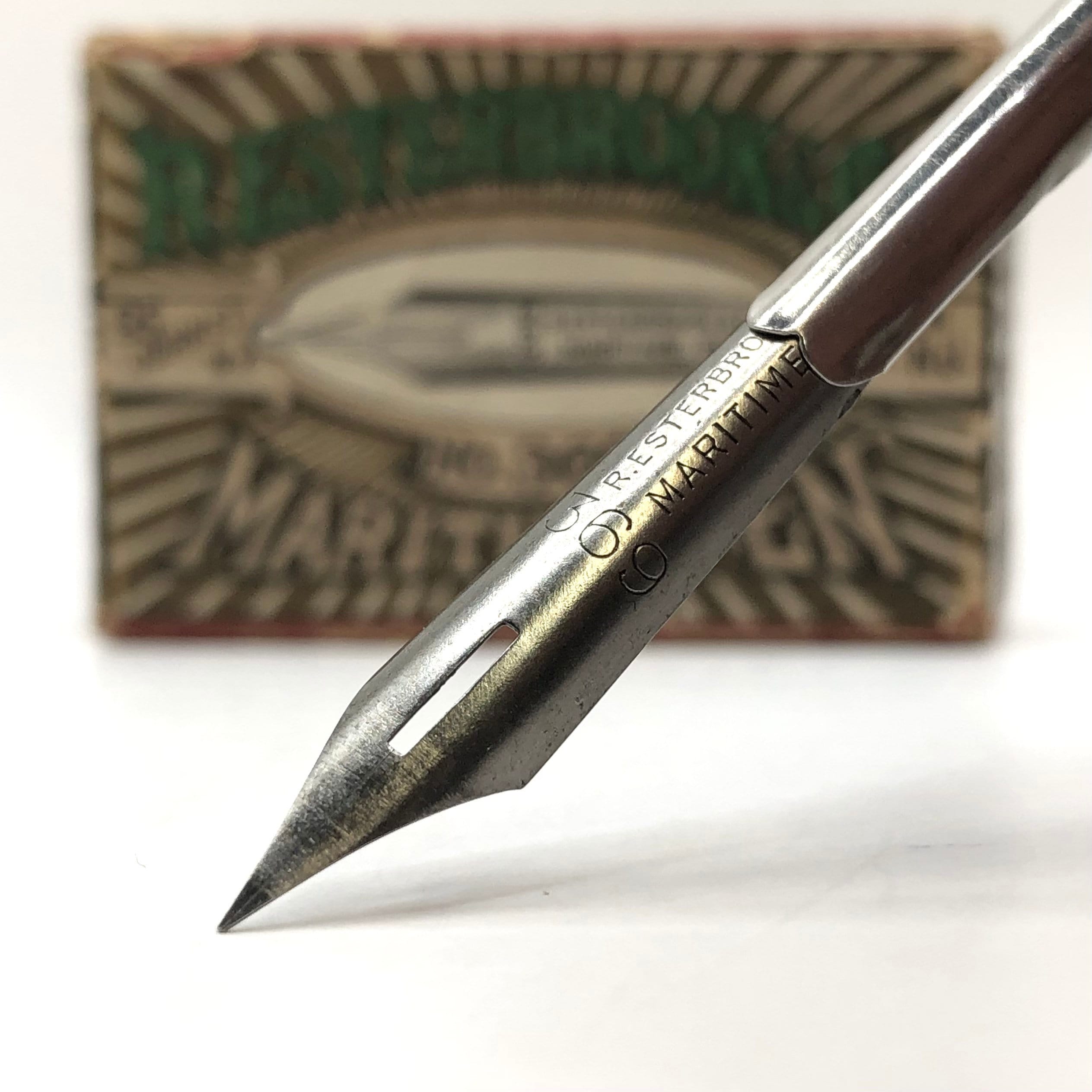 Esterbrook 369 Maritime Pen Nib Antique Calligraphy Dip Pen - Etsy