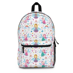 Fairy Print Backpack: Enchanted Kids School Bag - USA Assembled