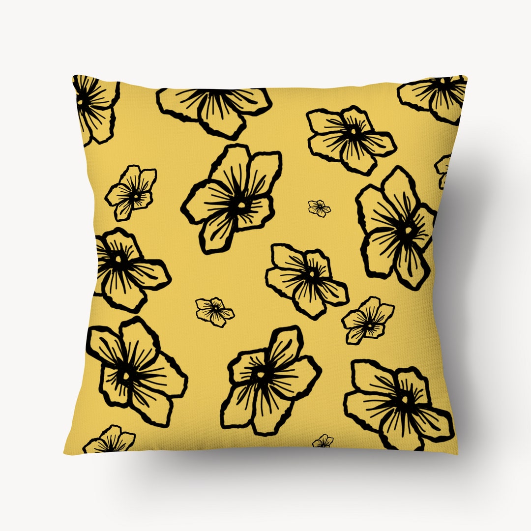 Premium Pillow Case Floral Pillow Cover Decorative Pillow Covers