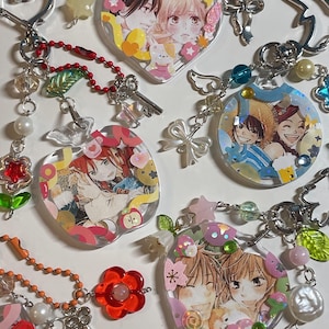 shoujo clutter keychains