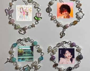 Album Beaded Bracelets - Etsy Album Beaded Bracelets - Etsy