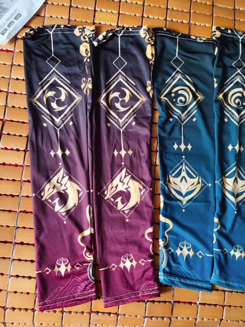 Custom Genshin Impact Arm Sleeves Anime Arm Warmers Etsy