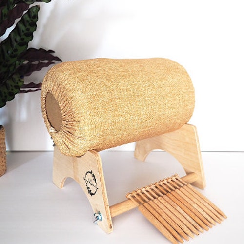 Bobbin Lace Pillow Stand and Cylinder Cushion Etsy