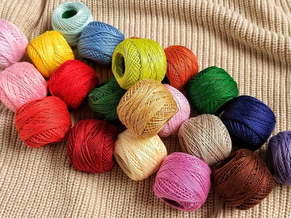 KARAT Cotton Crochet Thread Size 8 Deep and Stunning Colours / Etsy UK