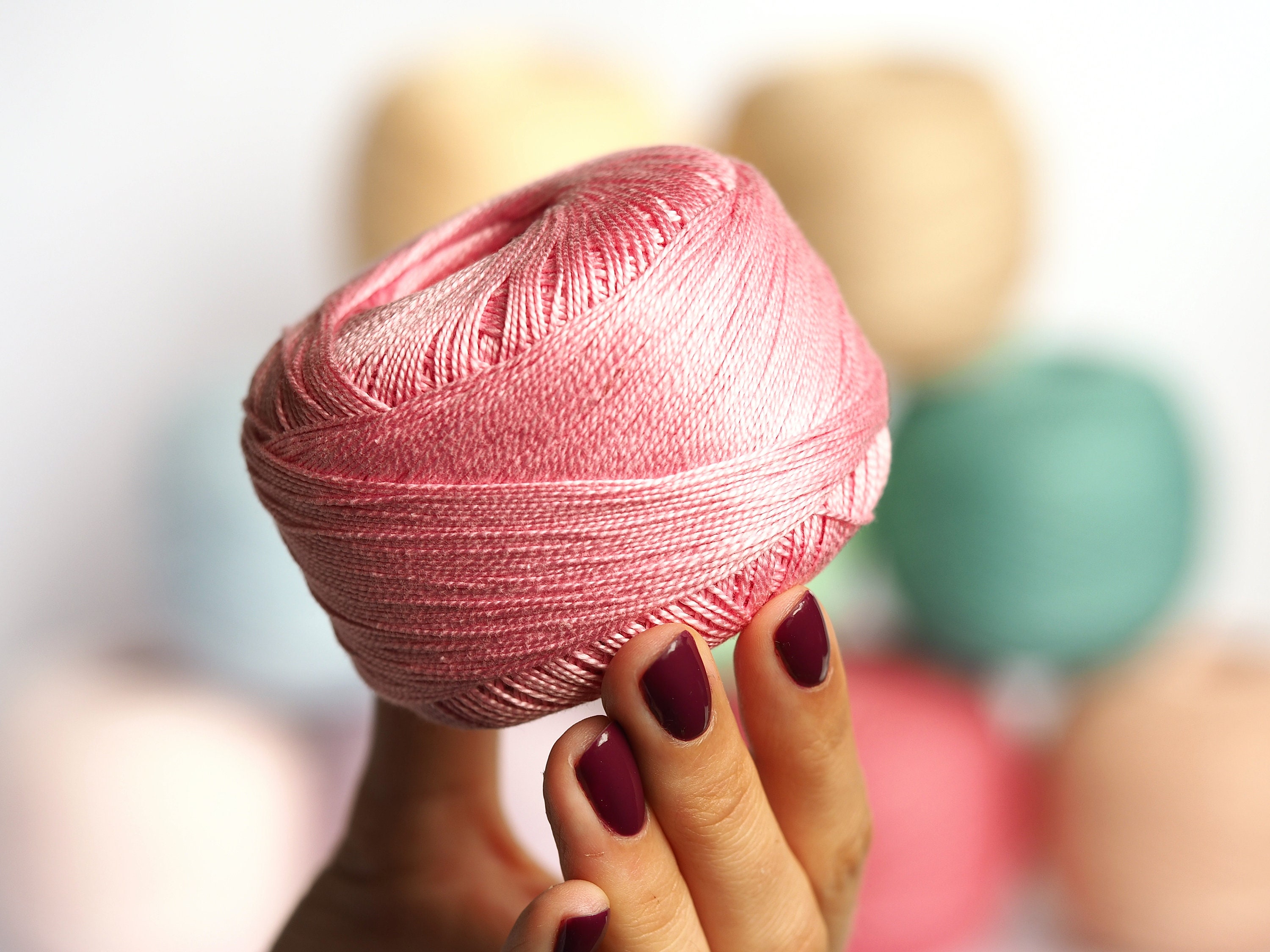 MAJA Size 8 Pearl Cotton Crochet Thread Shine and Nice Etsy UK