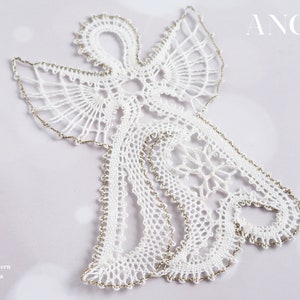 Klöppelanleitung / ENGEL / Lacemaking Anleitung DIY
