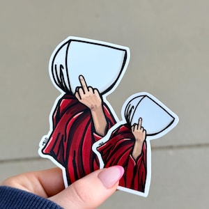 Handmaid's Vinyl Sticker *individual*