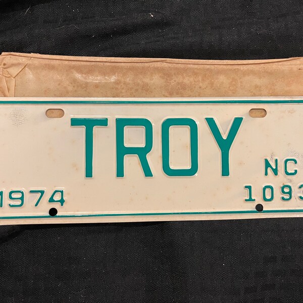 Nc License Plate Etsy