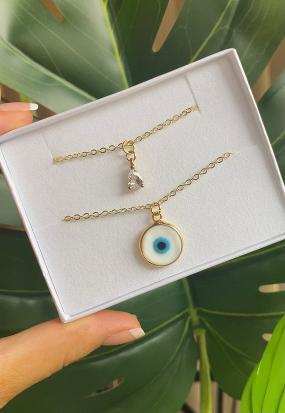 Ava ro evil eye best sale necklace