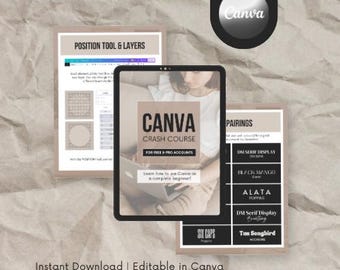 Cours accéléré Canva | Guide du débutant en conception de réseaux sociaux (téléchargement PDF)