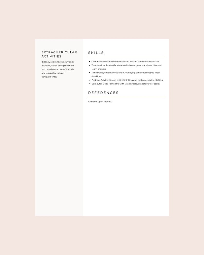 Resume for Highschoolers Template - Il 794xN.5726534151 Qrrv