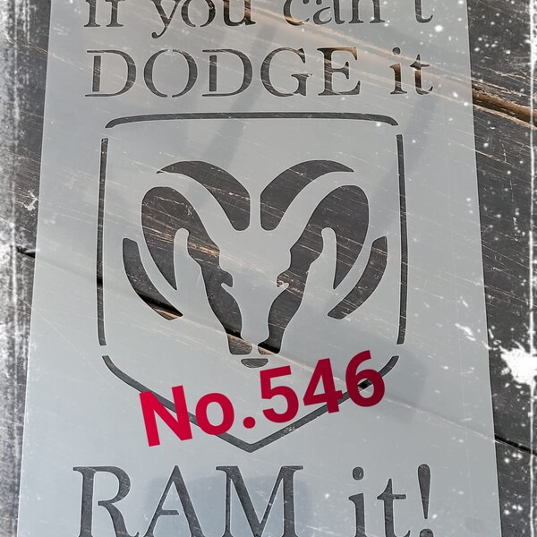 RAM it!! Schablone #546