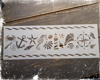 Plantilla de borde marítimo n.° 443