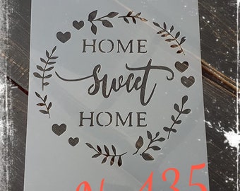 Plantilla Hogar dulce hogar n.° 435