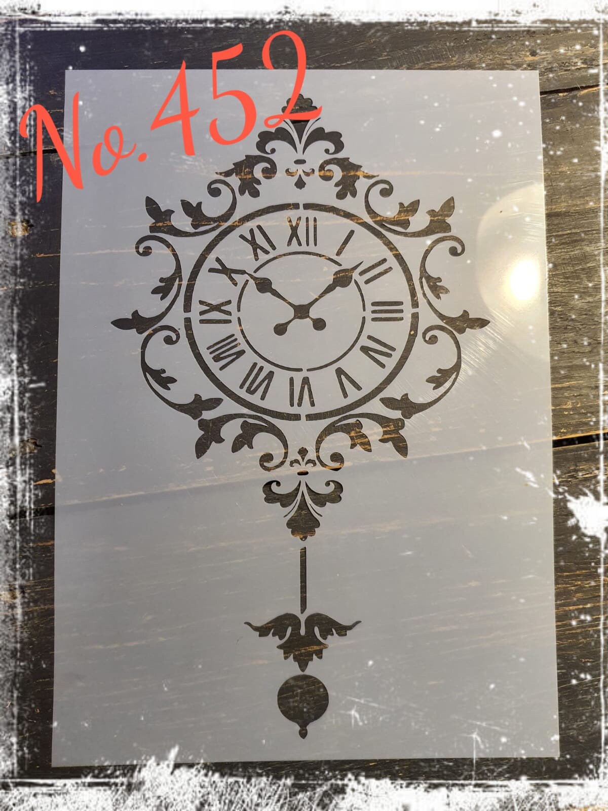 Uhr schablone - Etsy.de